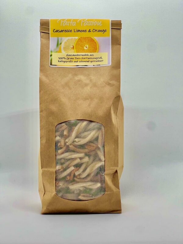 Casarecce Limone & Orange – Bild 2