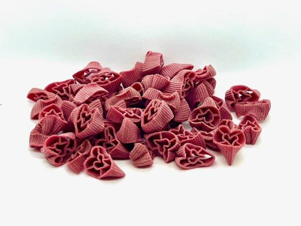Herznudeln rosa