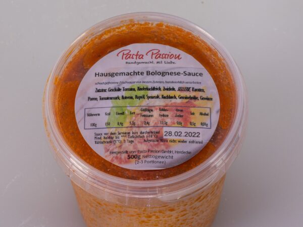 Bolognese-Sauce, tiefgekühlt