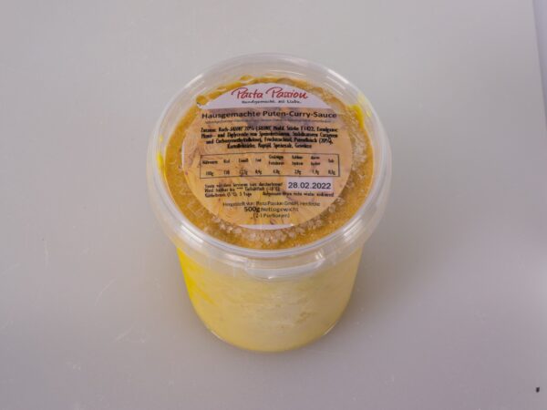 Puten-Curry-Sauce, tiefgekühlt – Bild 2